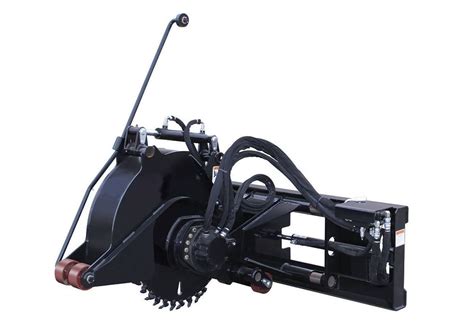 skid steer asphalt saw attachment|limb saws for skid steers.